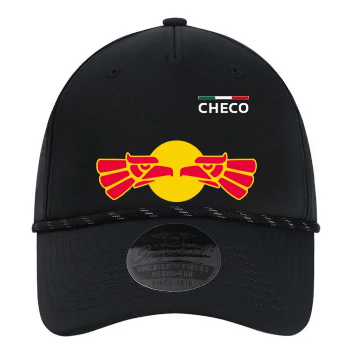 Checo Formula Racing Driver Fan Team Funny Hecho En Mexico Performance The Dyno Cap