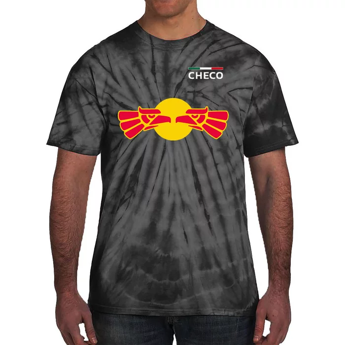 Checo Formula Racing Driver Fan Team Funny Hecho En Mexico Tie-Dye T-Shirt