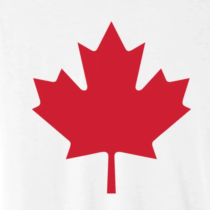 Canadian Flag Red Maple Leaf Canada Day ChromaSoft Performance T-Shirt