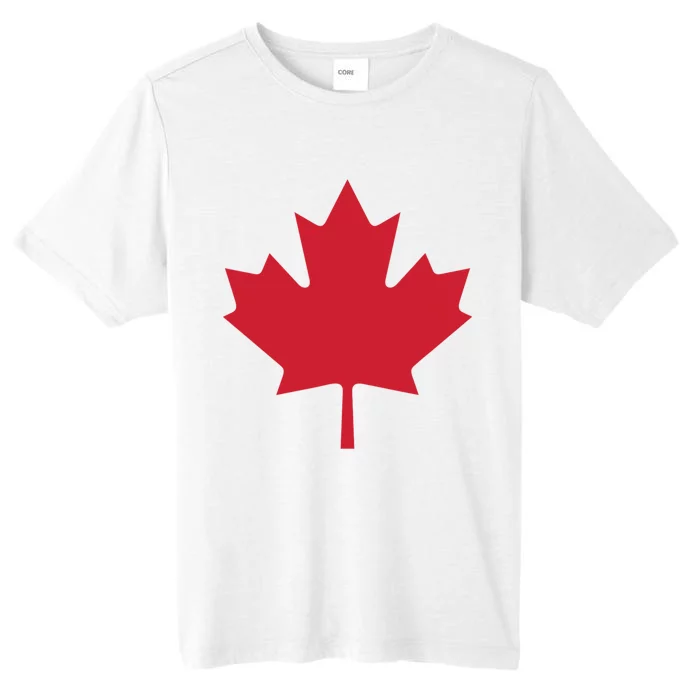 Canadian Flag Red Maple Leaf Canada Day ChromaSoft Performance T-Shirt