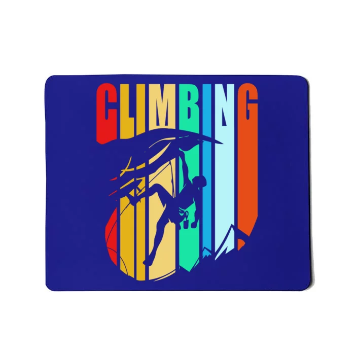 Climber Funny Rock Climbing Gift Mousepad