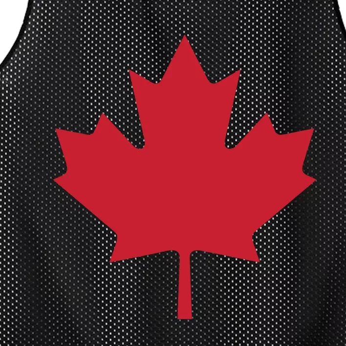 Canadian Flag Red Maple Leaf Canada Day Mesh Reversible Basketball Jersey Tank