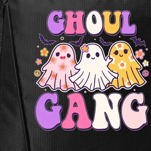 Cute Funny Retro Ghoul Gang Ghosts City Backpack