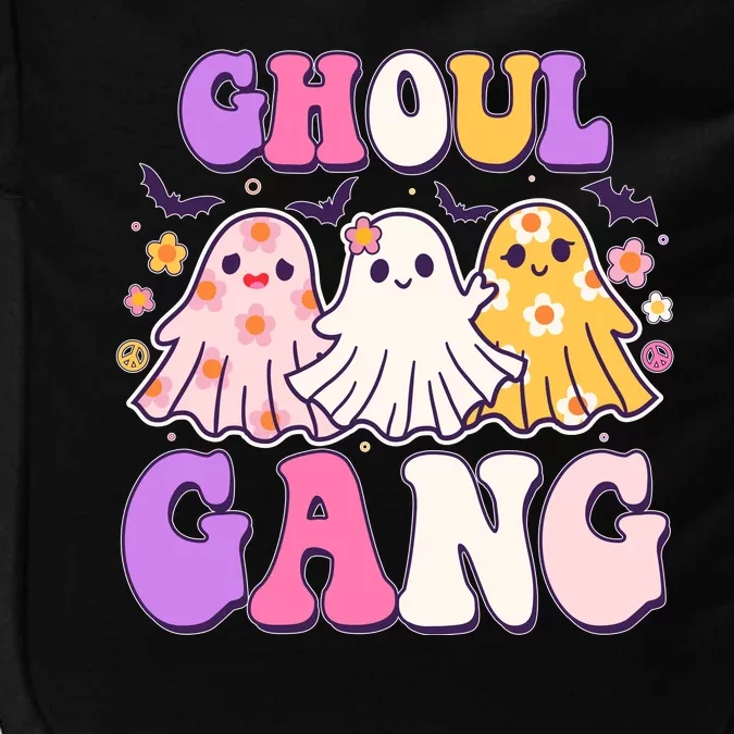 Cute Funny Retro Ghoul Gang Ghosts Impact Tech Backpack