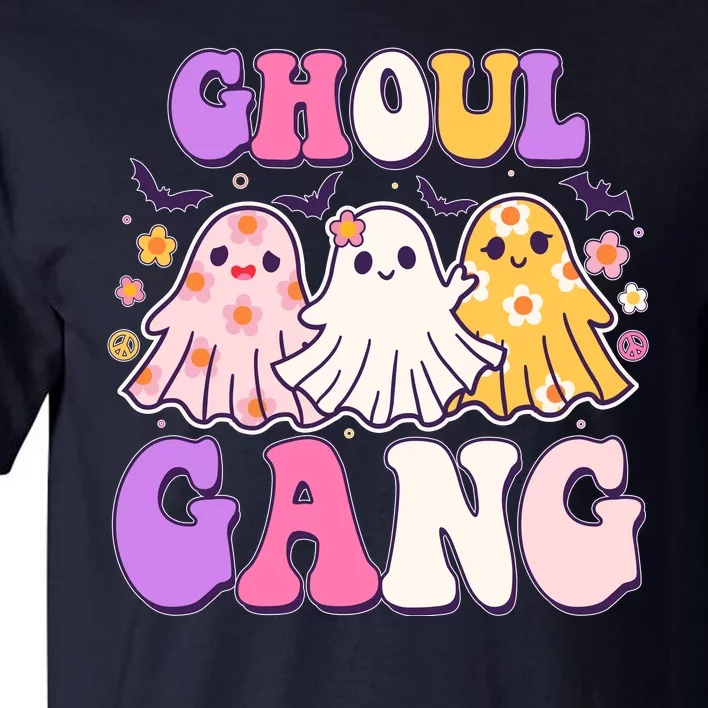 Cute Funny Retro Ghoul Gang Ghosts Tall T-Shirt