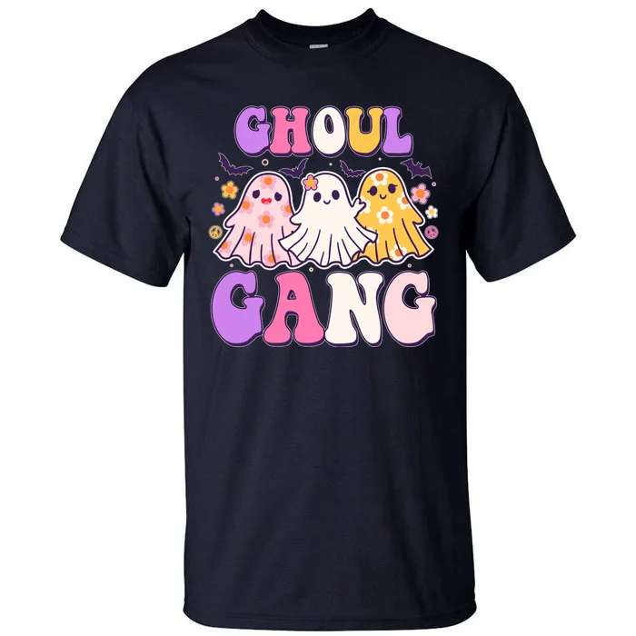 Cute Funny Retro Ghoul Gang Ghosts Tall T-Shirt