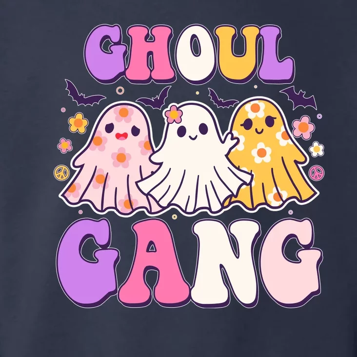 Cute Funny Retro Ghoul Gang Ghosts Toddler Hoodie