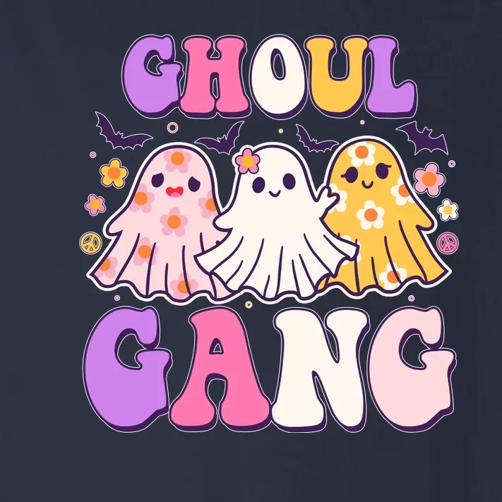 Cute Funny Retro Ghoul Gang Ghosts Toddler Long Sleeve Shirt