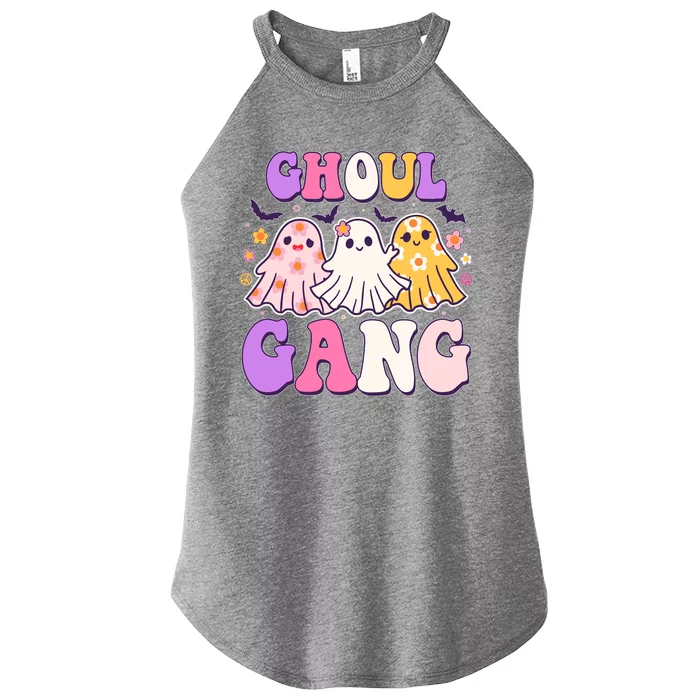 Cute Funny Retro Ghoul Gang Ghosts Women’s Perfect Tri Rocker Tank