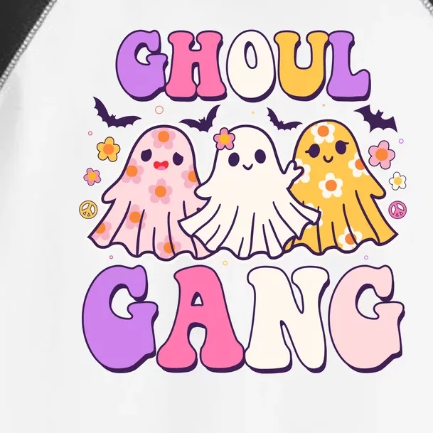 Cute Funny Retro Ghoul Gang Ghosts Toddler Fine Jersey T-Shirt