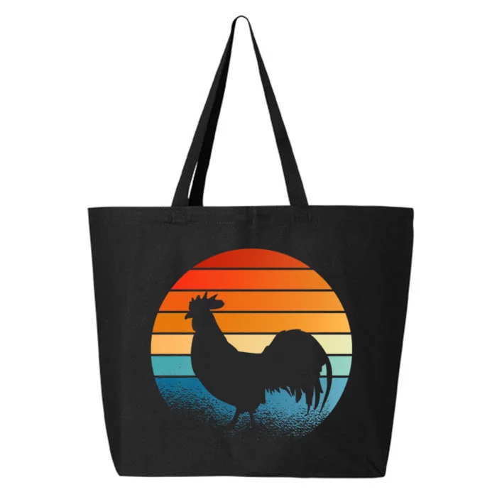 Chicken Farmer Retro Vintage 25L Jumbo Tote