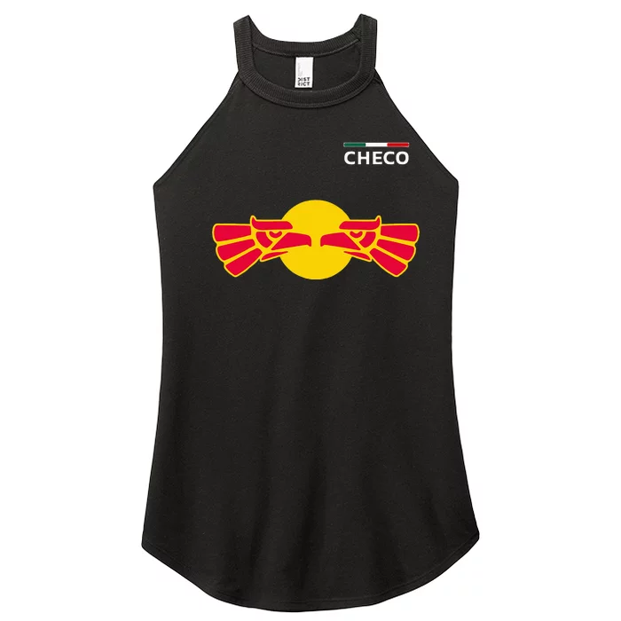 Checo Formula Racing Driver Fan Team Funny Hecho En Mexico Women’s Perfect Tri Rocker Tank