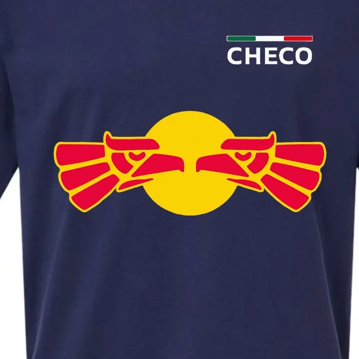 Checo Formula Racing Driver Fan Team Funny Hecho En Mexico Sueded Cloud Jersey T-Shirt