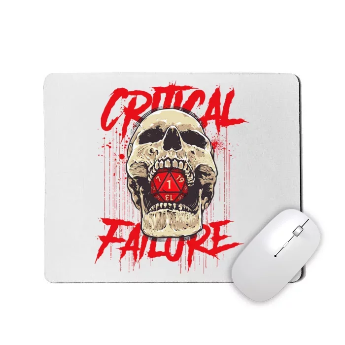 Critical Failure Roleplaying Game Mousepad