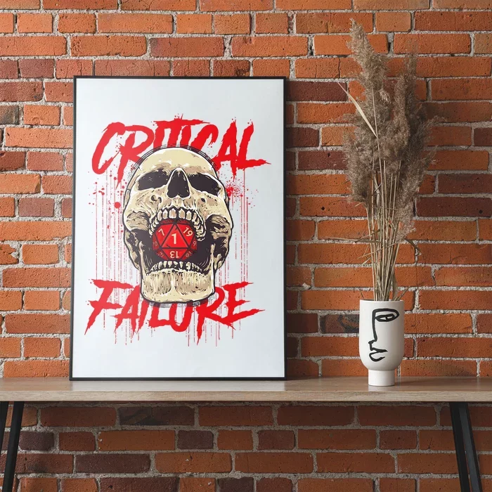 Critical Failure Roleplaying Game Poster