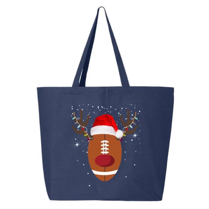 Christmas Football Reindeer 25L Jumbo Tote