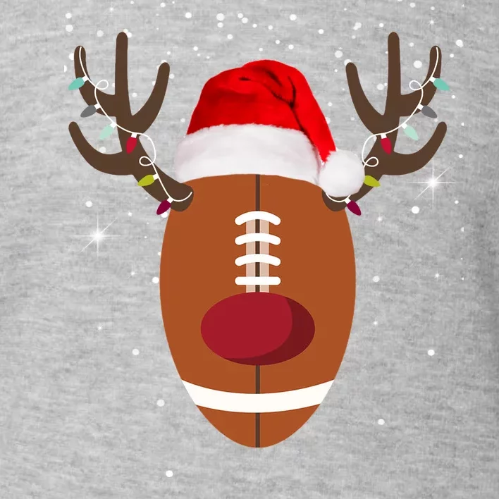 Christmas Football Reindeer Toddler Sweatshirt