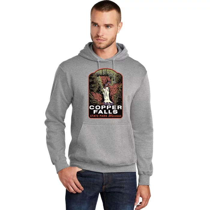 Copper Falls State Park Wisconsin Tall Hoodie