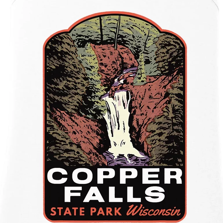 Copper Falls State Park Wisconsin Ladies Essential Tank