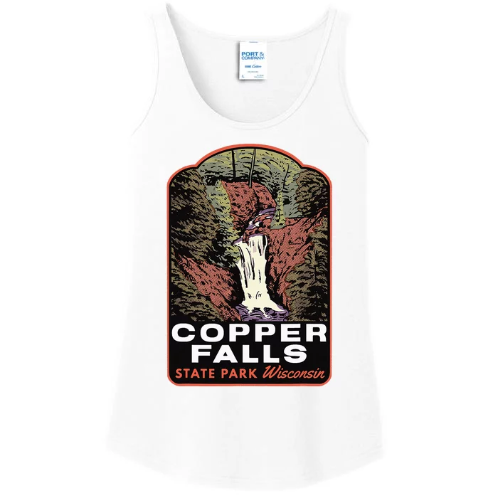 Copper Falls State Park Wisconsin Ladies Essential Tank