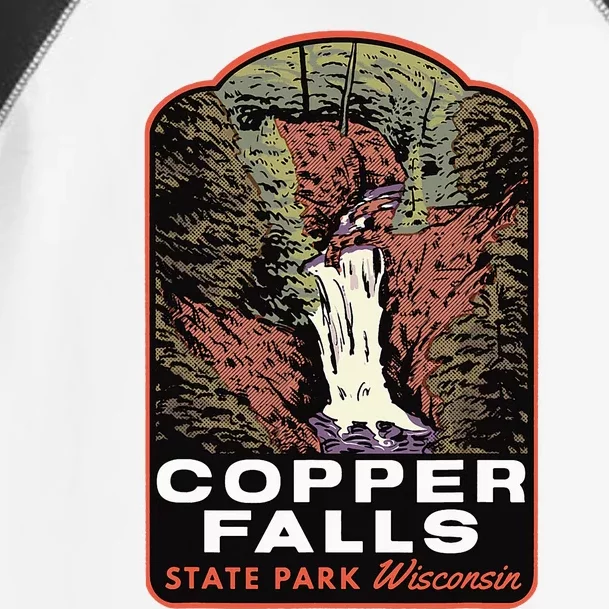 Copper Falls State Park Wisconsin Toddler Fine Jersey T-Shirt