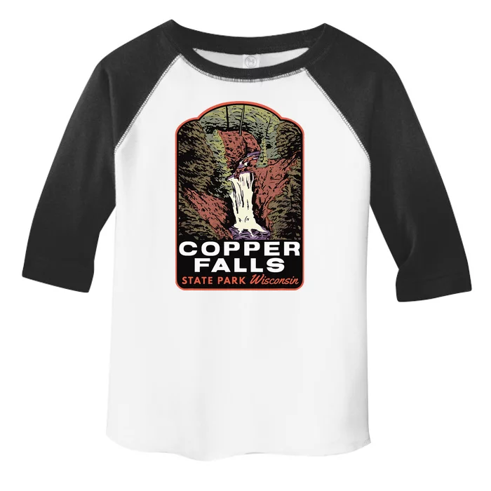 Copper Falls State Park Wisconsin Toddler Fine Jersey T-Shirt