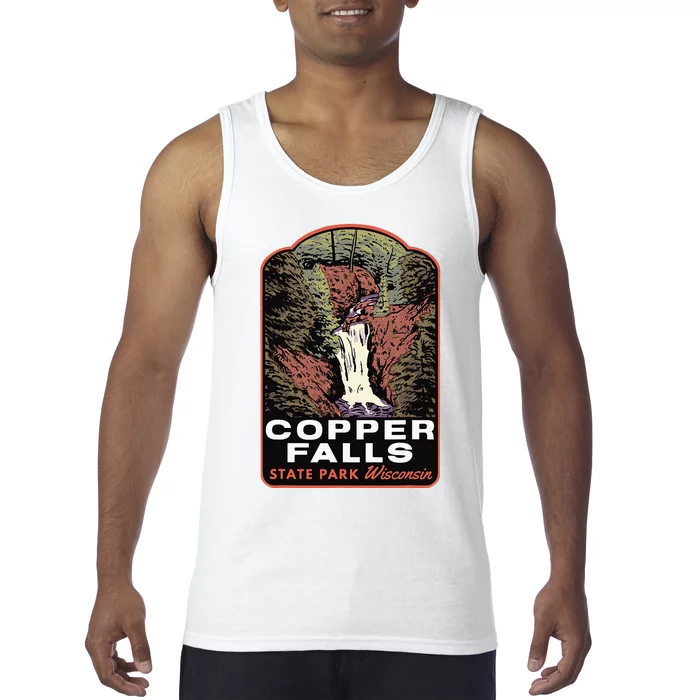 Copper Falls State Park Wisconsin Tank Top