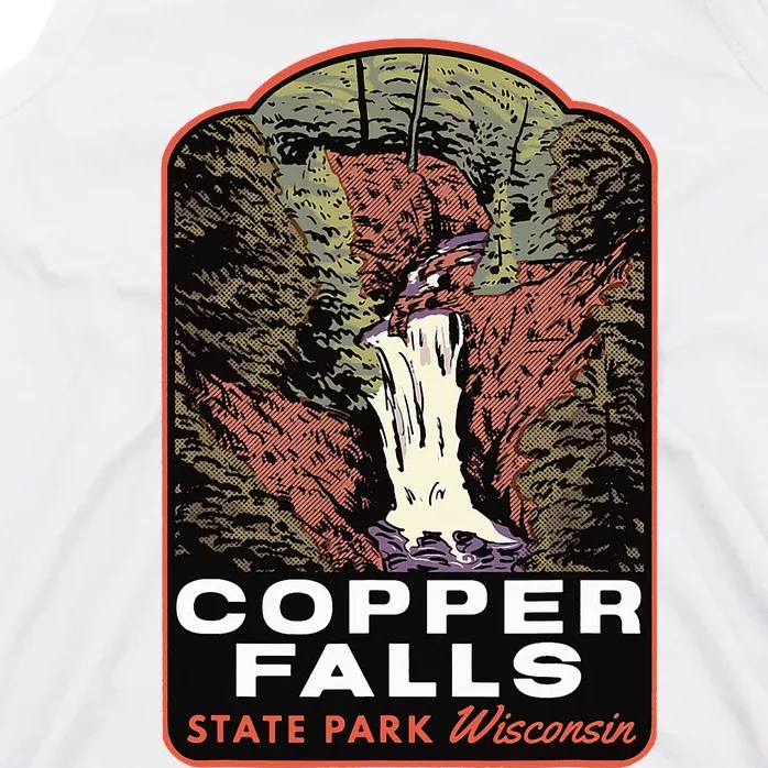 Copper Falls State Park Wisconsin Tank Top