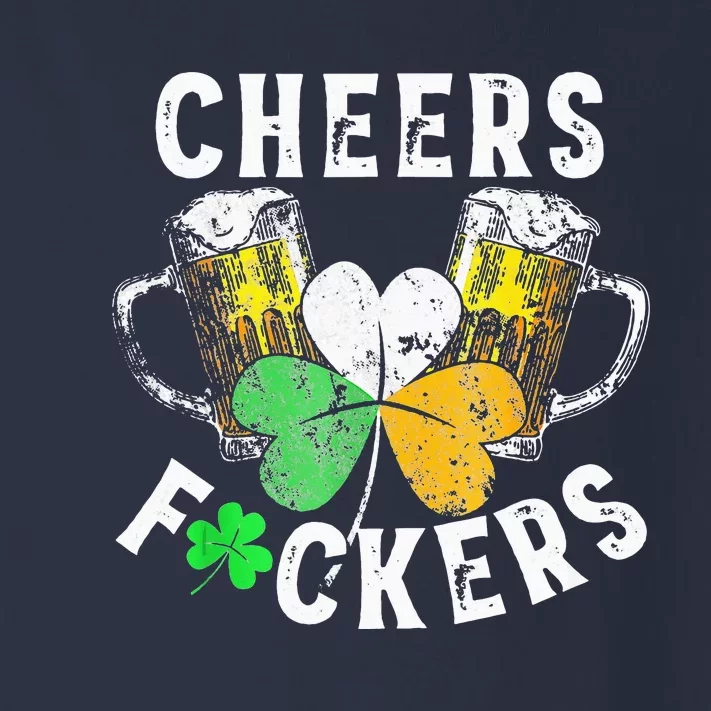 Cheers Fuckers St Patricks Day Women Beer Drinking Toddler Long Sleeve Shirt