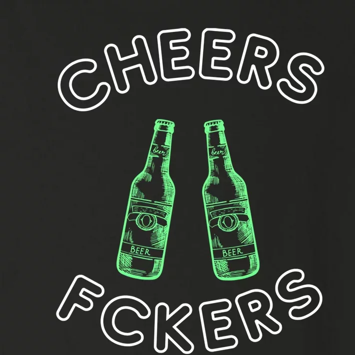 Cheers Fckers St Patricks Day Beer Ing Funny Gift Toddler Long Sleeve Shirt