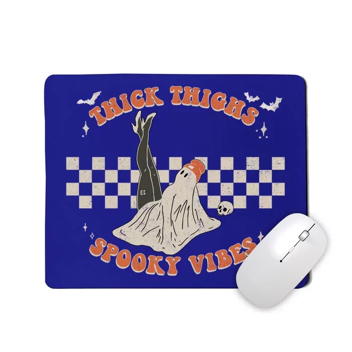 Comfy Fall Season Creep It Real Thick Thights Spooky Vibes Cool Gift Mousepad