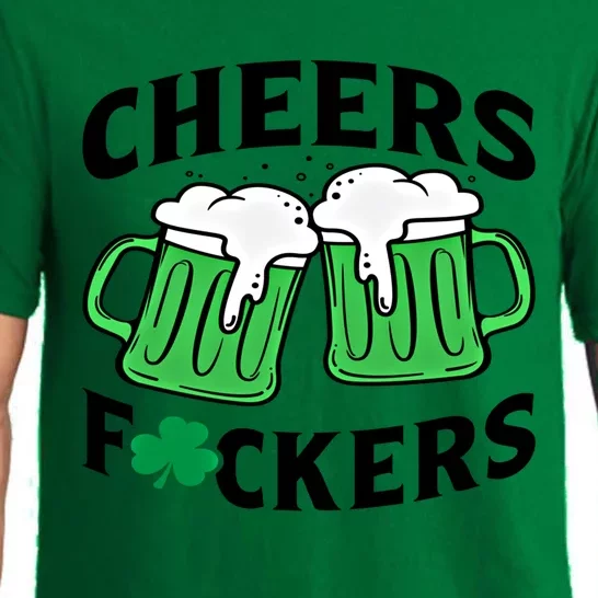 Cheers Fckers St Patricks Day Beer Ing Gift Pajama Set