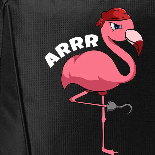 Caribbean Freebooter Sea Thief Girl Flamingo Pirate City Backpack