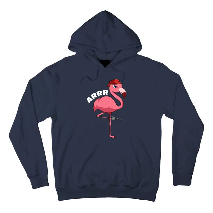 Caribbean Freebooter Sea Thief Girl Flamingo Pirate Tall Hoodie