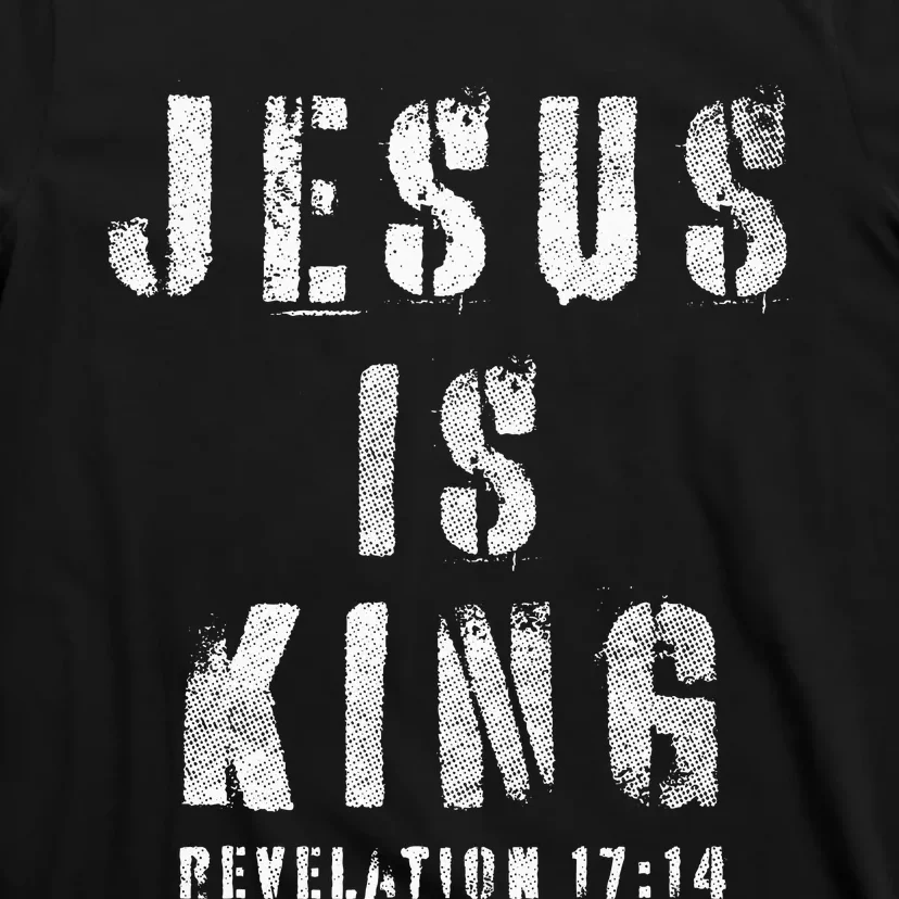 Christianity Faith Savior Almighty Lord Jesus Is King T-Shirt