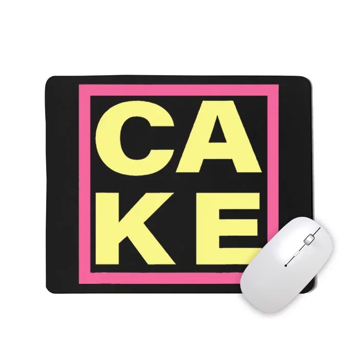 Cake Funny Sweet Baking Frosting Mousepad