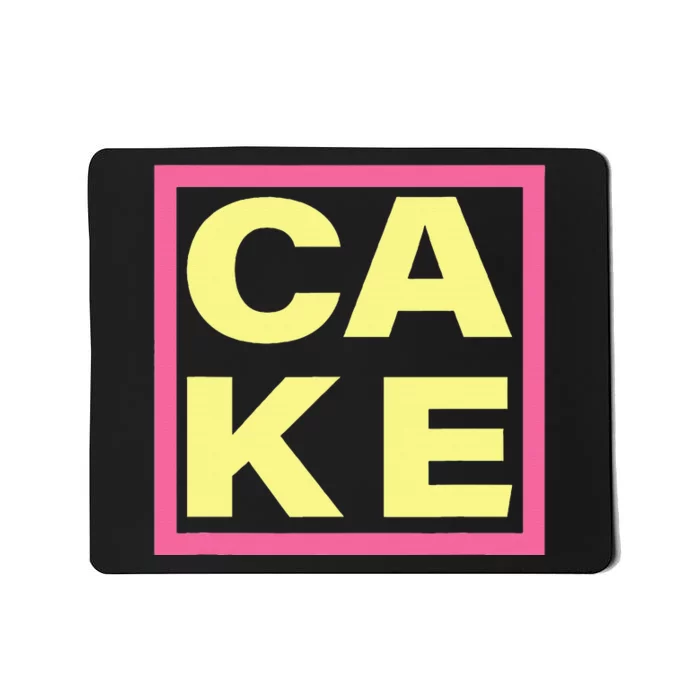 Cake Funny Sweet Baking Frosting Mousepad