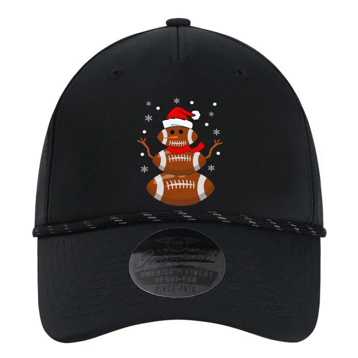 Christmas Football Snowman  Football Christmas Performance The Dyno Cap