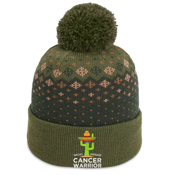 Cancer Fighting Support Meme Funny Cancer Fighter Warrior The Baniff Cuffed Pom Beanie