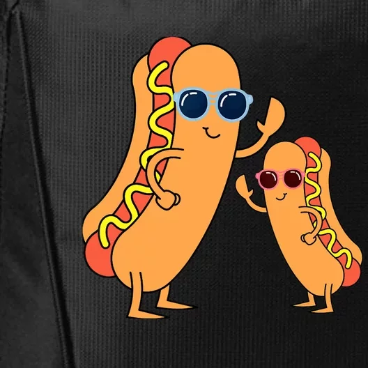 Cool Franks Sausages Weiner Fast Food Sunglasses Hot Dog City Backpack