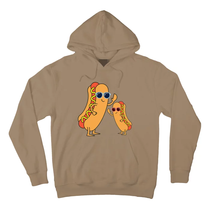 Cool Franks Sausages Weiner Fast Food Sunglasses Hot Dog Hoodie