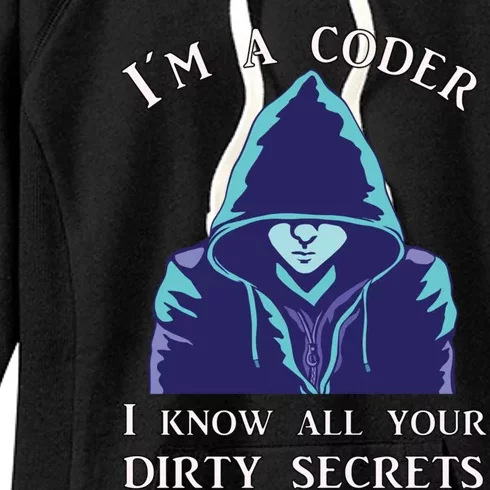 Coder For Software Developer And Software Engineer Meaningful Gift Women's Fleece Hoodie