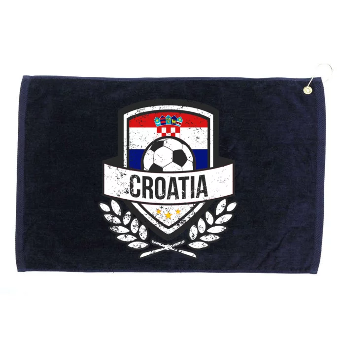 Croatian Flag Soccer Croatia Football 2018 Jersey Grommeted Golf Towel