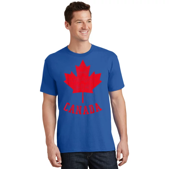 Canadian Flag Shirt Canada Independece Maple Leaf Men Women T-Shirt