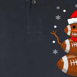 Christmas Football Snowman Football Christmas Softstyle Adult Sport Polo