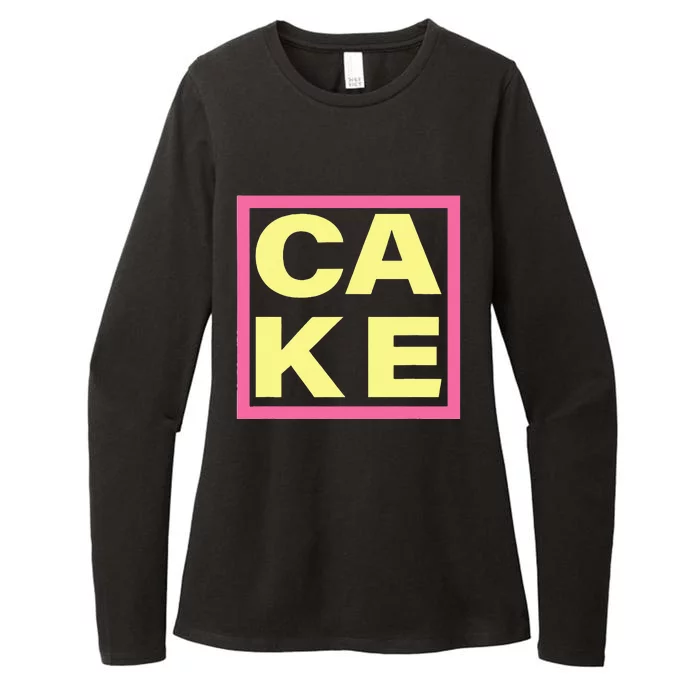 Cake Funny Sweet Baking Frosting Womens CVC Long Sleeve Shirt