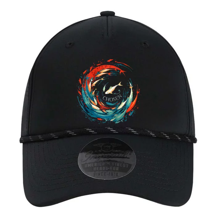 Chosen Fish Swim Against The Current Bible Verse Christian Performance The Dyno Cap