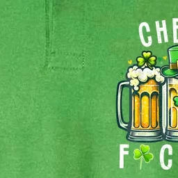 Cheers Fuckers St Patricks Day Funny Beer Drinking Mugs Softstyle Adult Sport Polo