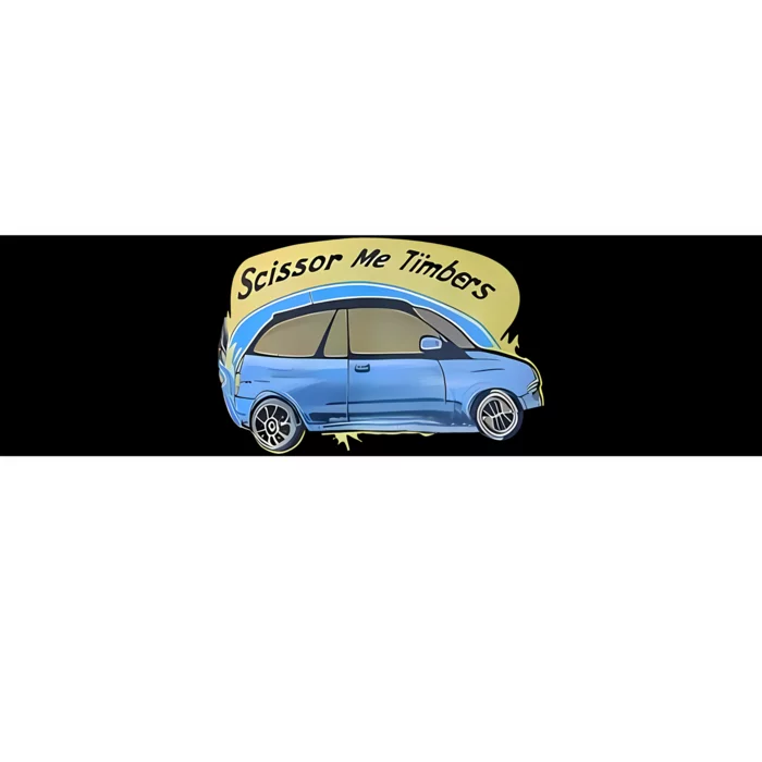 Connor Flintoft Scissor Me Timbers Car Bumper Sticker