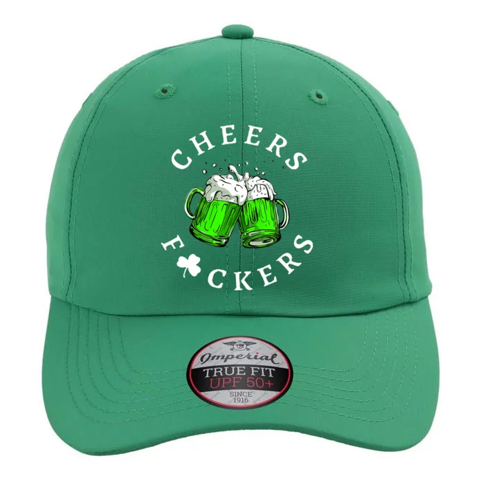 Cheers Fuckers St Patricks Day Men Women Beer Drinking Mugs The Original Performance Cap